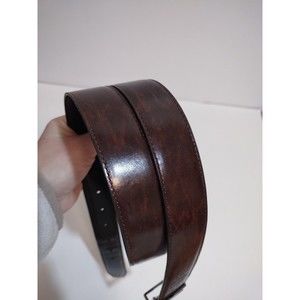 Dockers Mens M Reversible Belt Brown Black Silvertone Basic Classic Careerwear